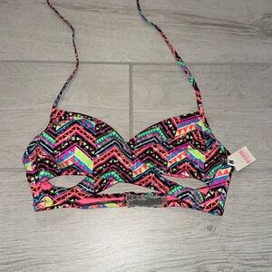 VS pink wrap top bikini